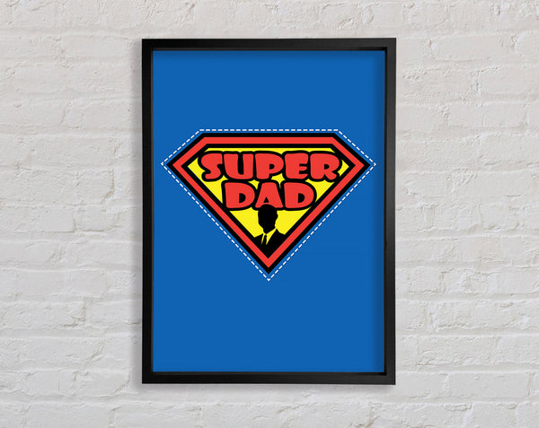 Super Dad Framed Print