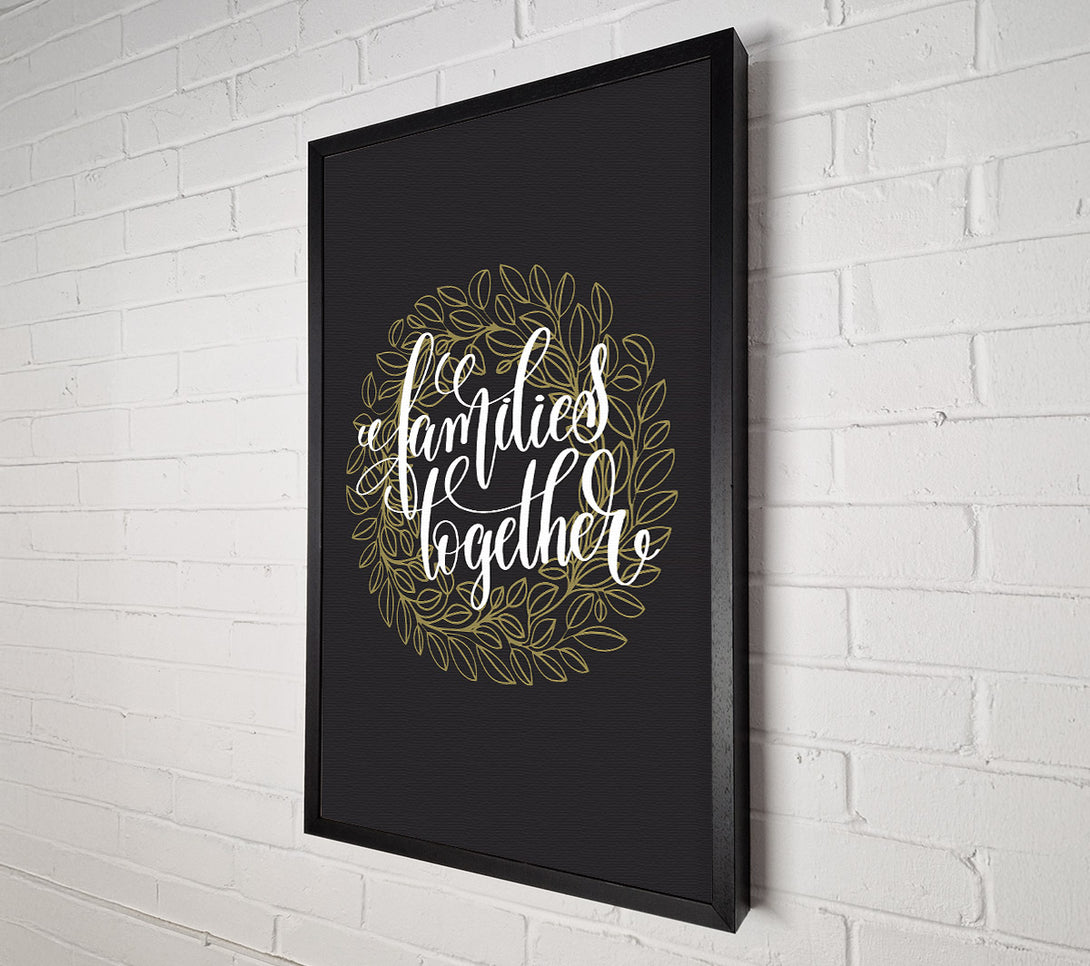  A Canvas Print of Families Together Canvas Art