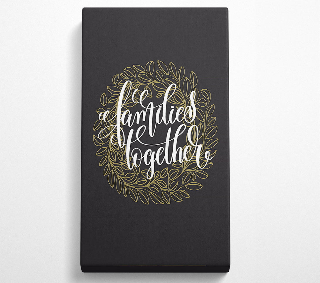 A Canvas Print of Families Together Canvas Art