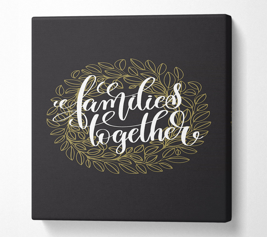  A Canvas Print of Families Together Canvas Art
