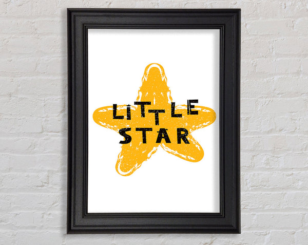 Little Star Framed Print
