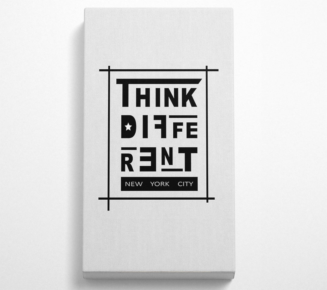  A Canvas Print of Think Different Canvas Print