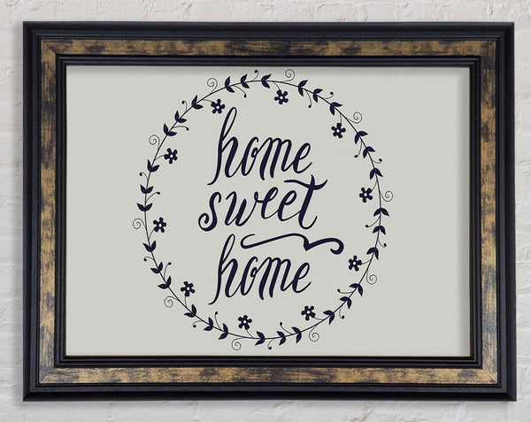 Home Sweet Home 4 Framed Print