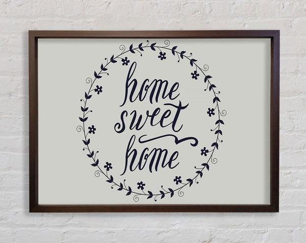 Home Sweet Home 4 Framed Print