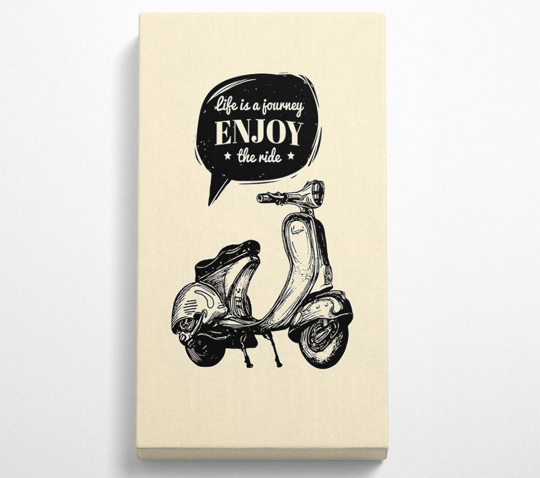  A Canvas Print of Life Is A Journey 2 Canvas Wall Art