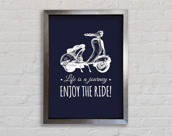 Life Is A Journey 1 Framed Print