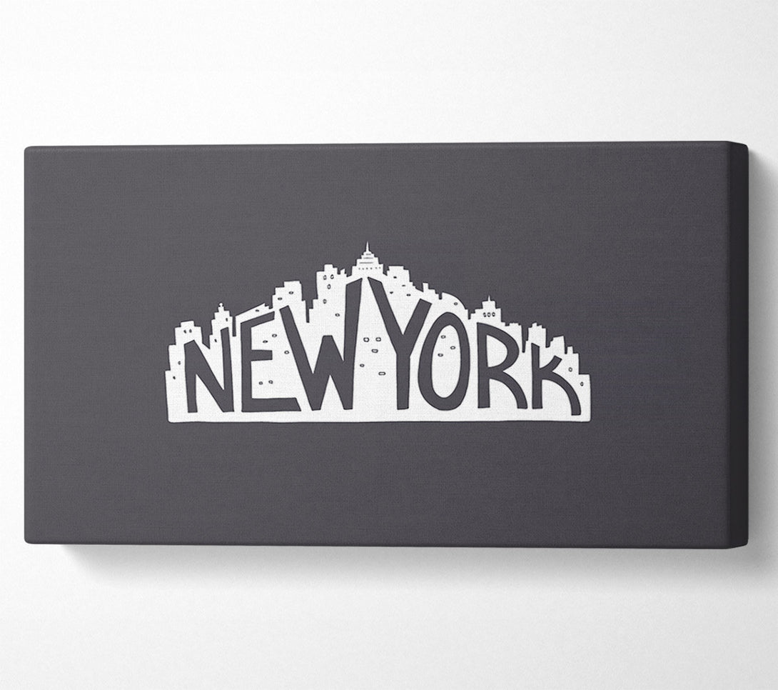  A Canvas Print of New York Canvas Art