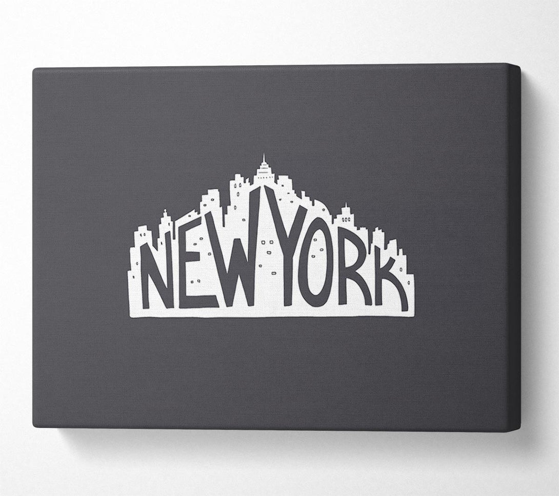 A Canvas Print of New York Canvas Art