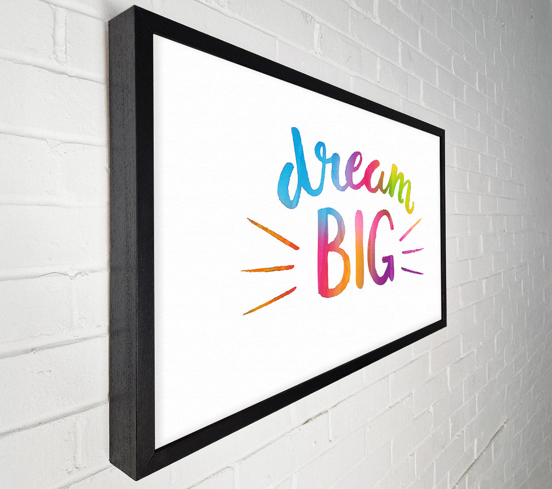  A Canvas Print of Dream Big Canvas Print