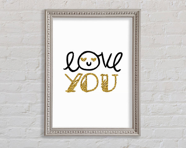 Love You 1 Framed Print