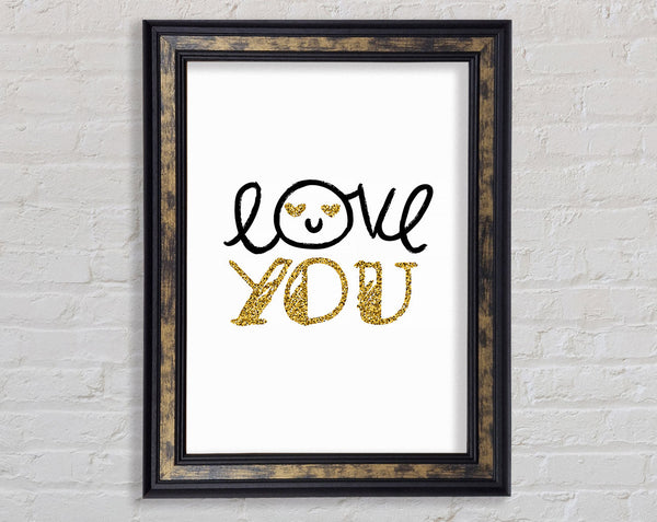 Love You 1 Framed Print