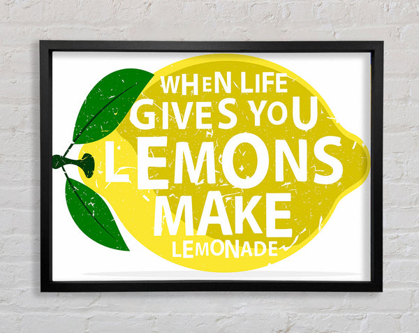 When Life Gives You Lemons 1 Framed Print