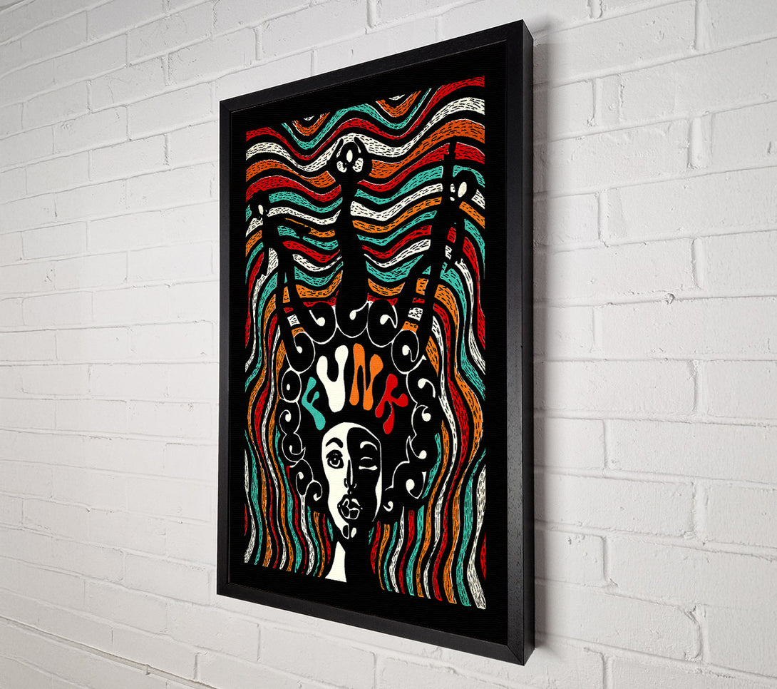  A Canvas Print of Funk Canvas Art