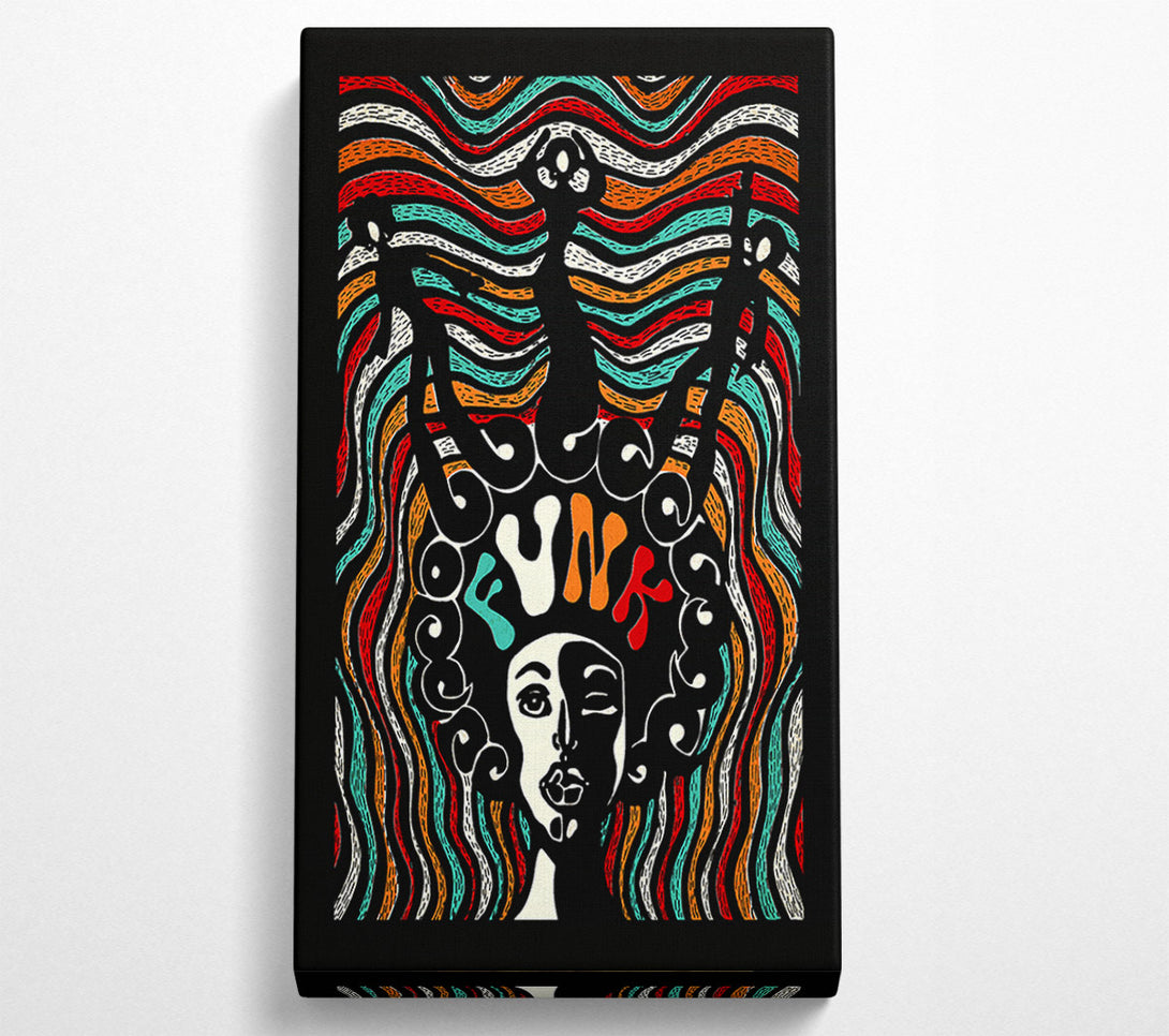  A Canvas Print of Funk Canvas Art