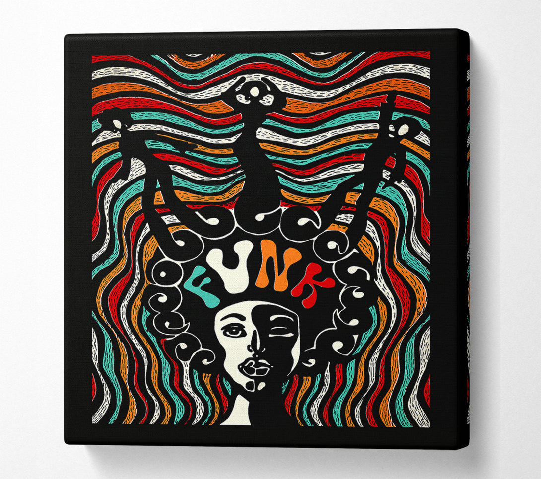  A Canvas Print of Funk Canvas Art