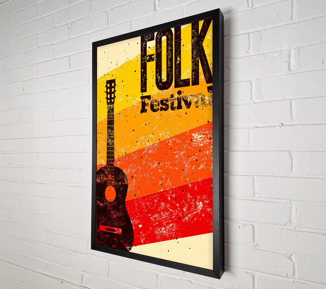  A Canvas Print of Folk Festival Canvas Art