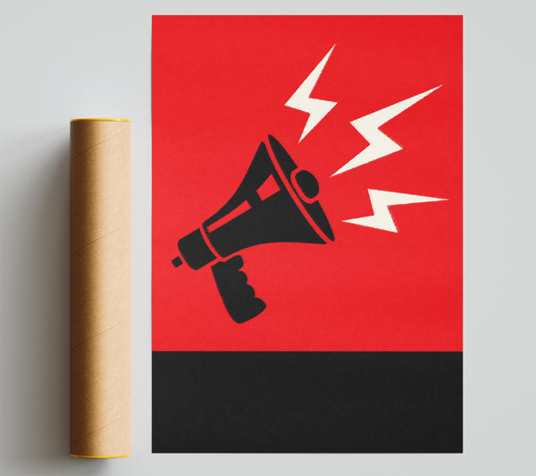 Megaphone Poster