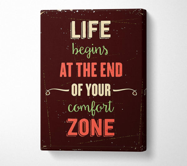  A Canvas Print of Life Begins Canvas Print