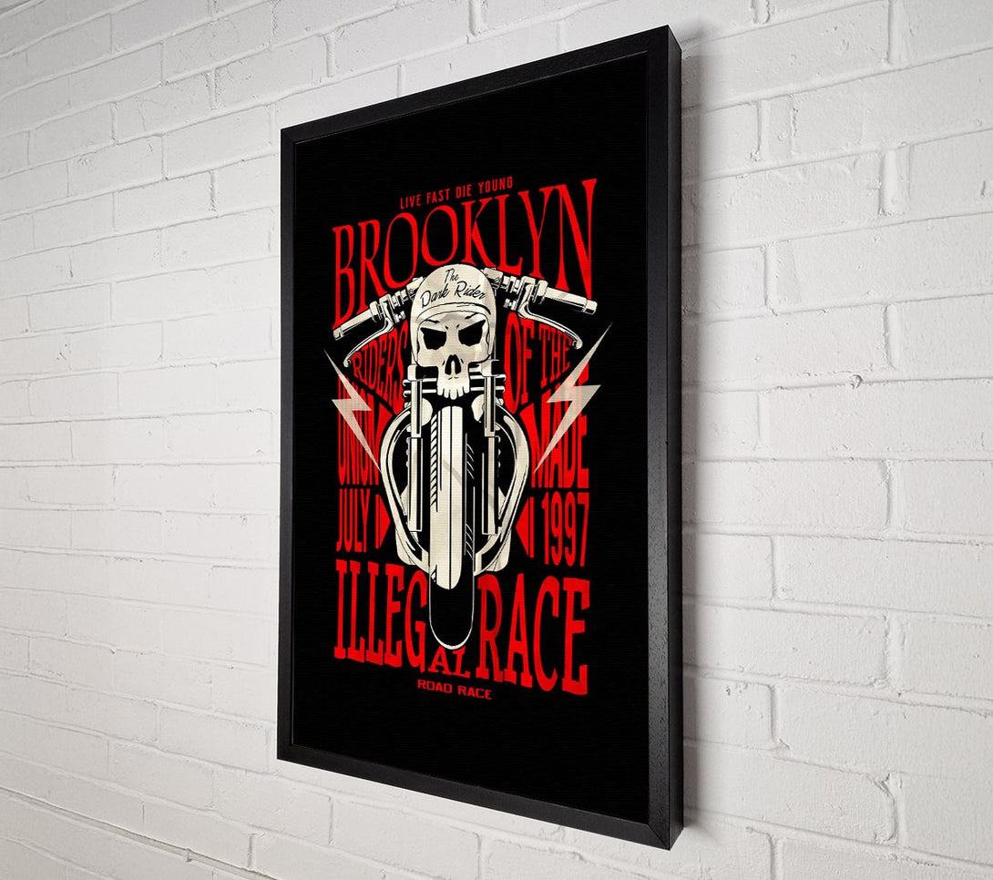  A Canvas Print of Brooklyn The Dark Rider Canvas Art
