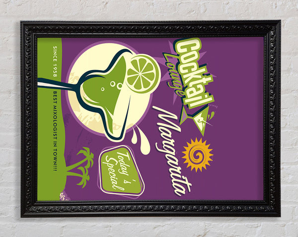 Margarita Cocktail Framed Print