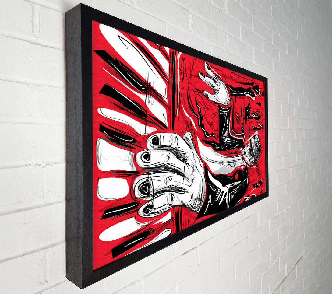 A Canvas Print of Piano Player Canvas Print
