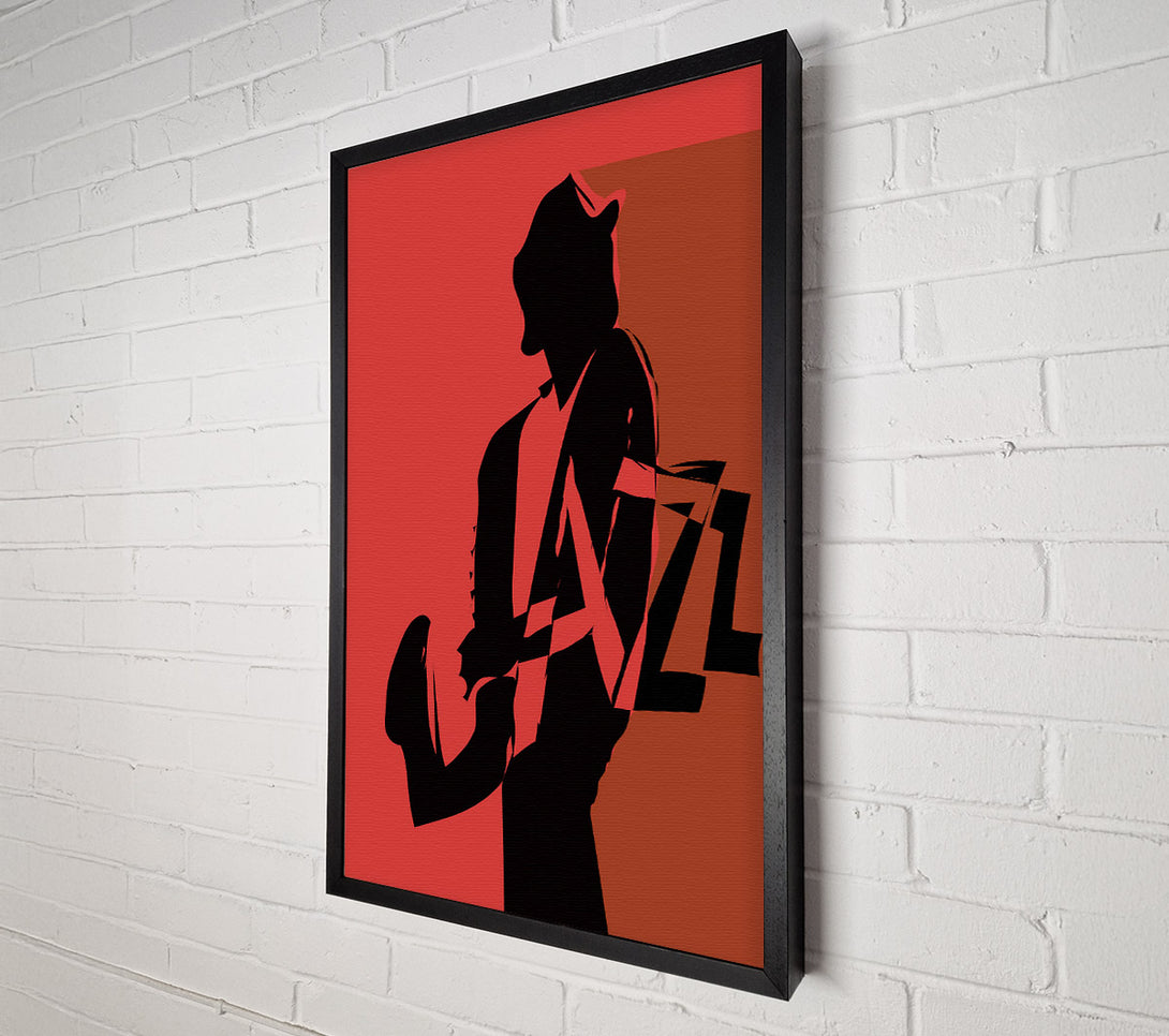 A Canvas Print of Jazz Player Canvas Print