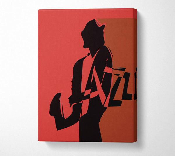  A Canvas Print of Jazz Player Canvas Print