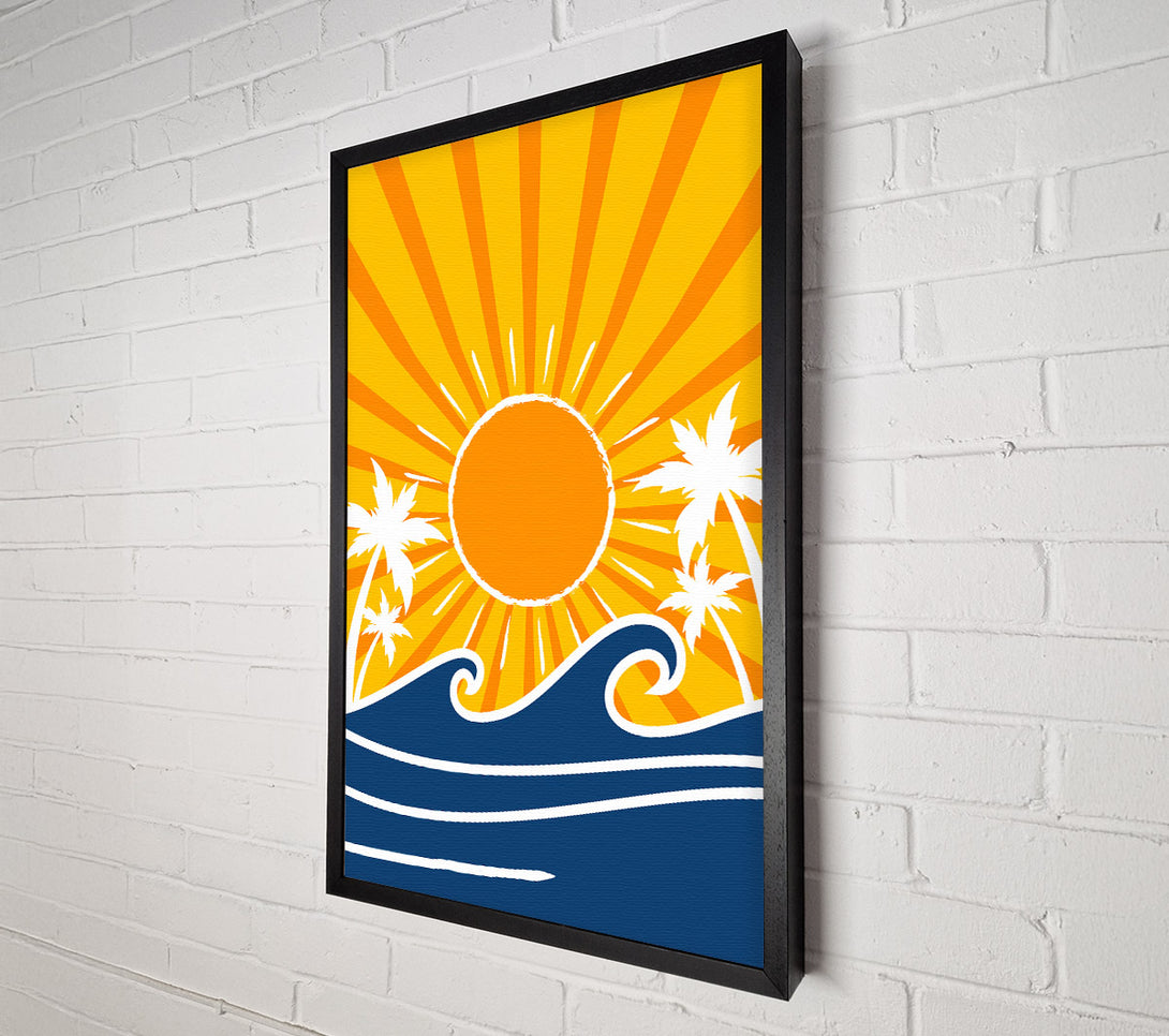  A Canvas Print of California Canvas Wall Art