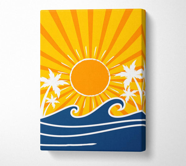  A Canvas Print of California Canvas Wall Art