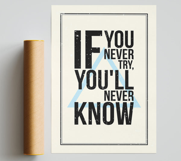 If You Never Try Poster