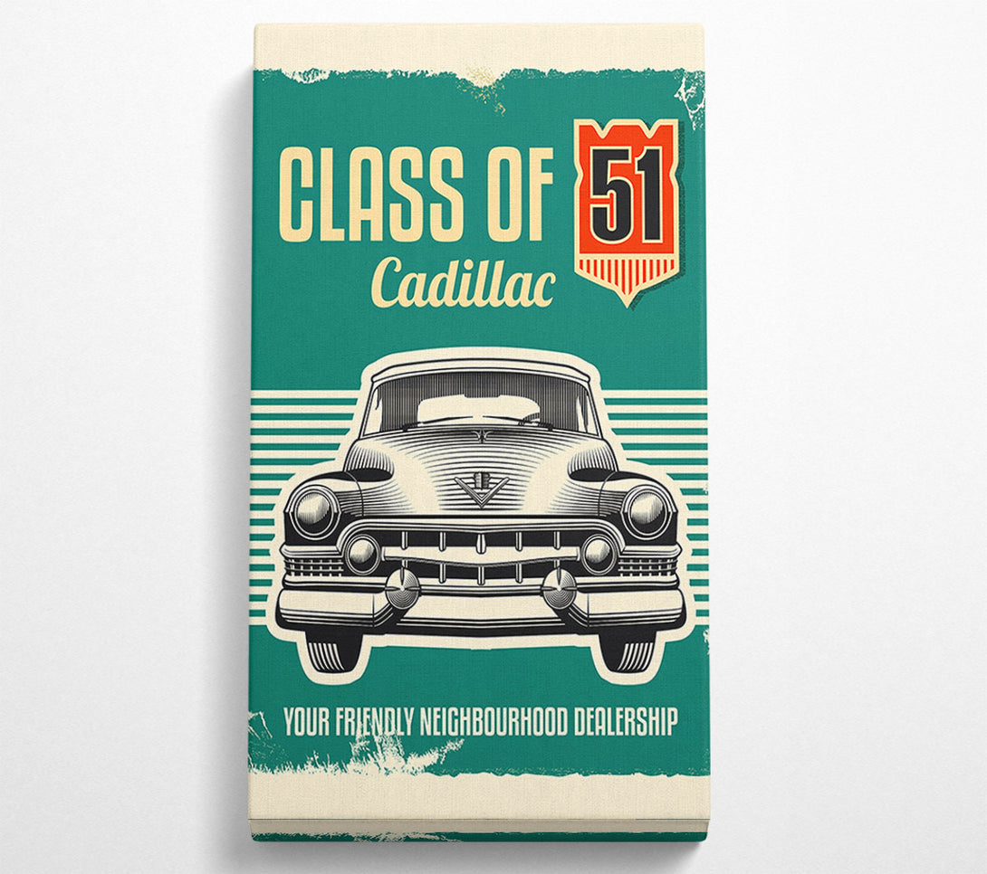  A Canvas Print of Classic Cadillac Canvas Art