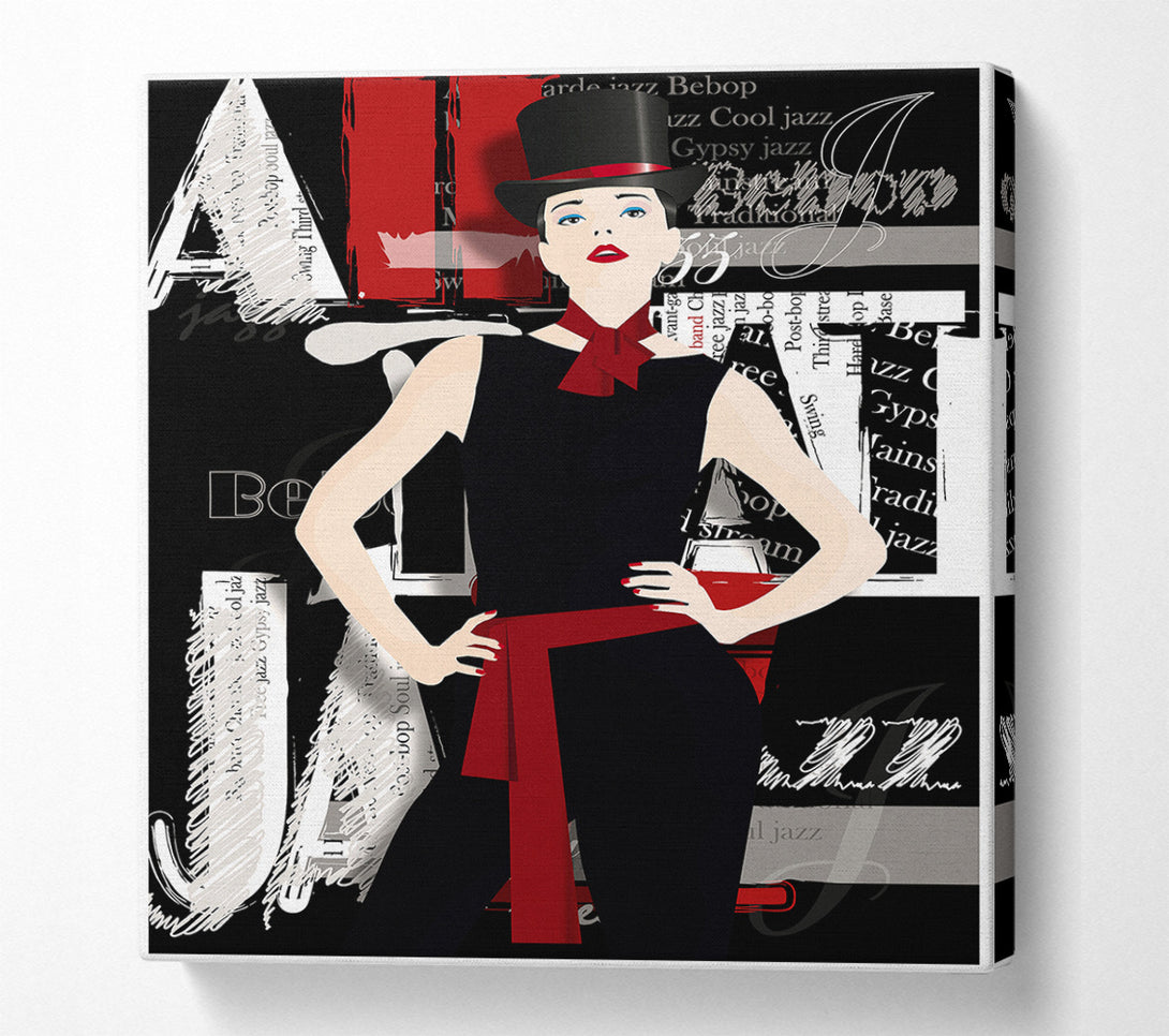  A Canvas Print of Club Welcoming Canvas Wall Art
