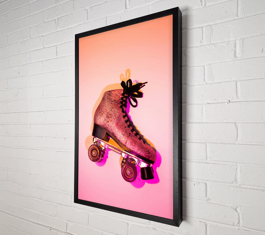  A Canvas Print of Retro Skates Canvas Print