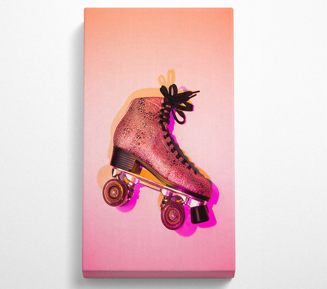  A Canvas Print of Retro Skates Canvas Print