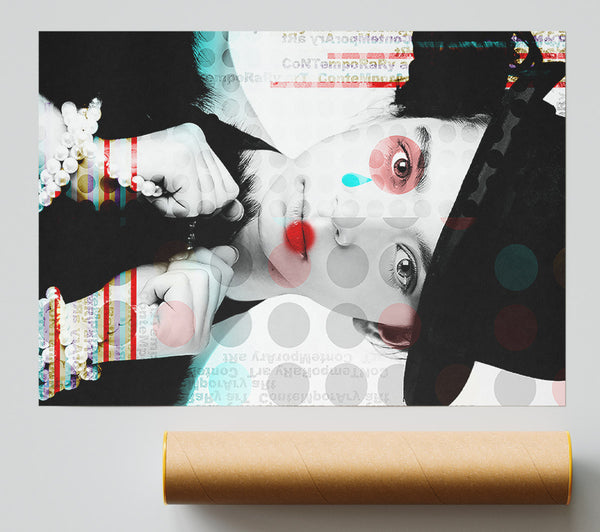 Woman Pop Art Poster