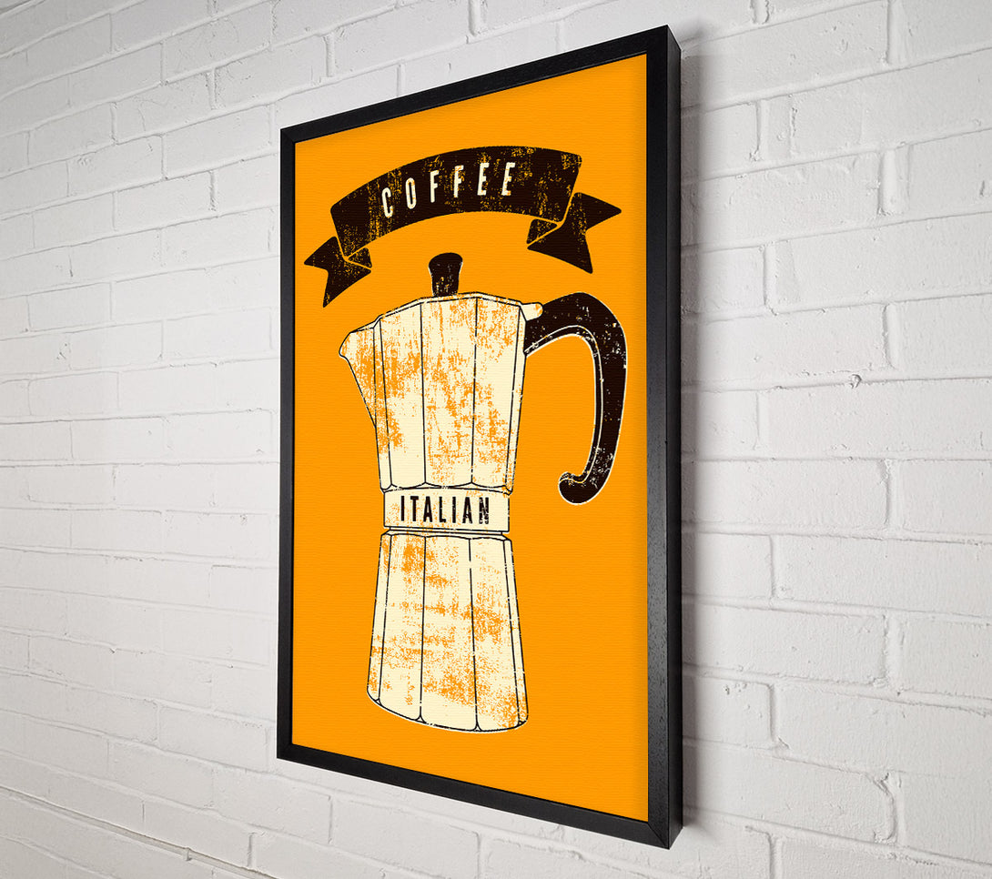  A Canvas Print of Italian Coffee Canvas Wall Art