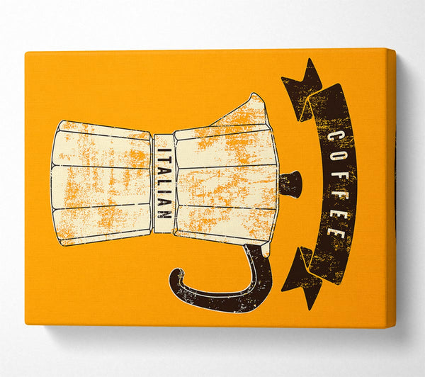  A Canvas Print of Italian Coffee Canvas Wall Art