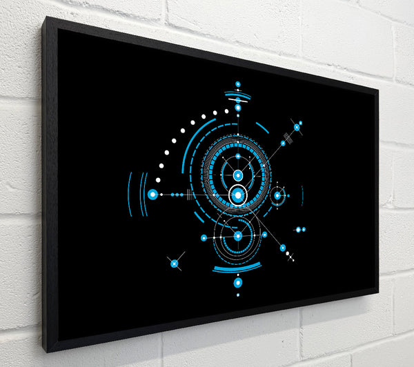 Circles Of Connections Blue