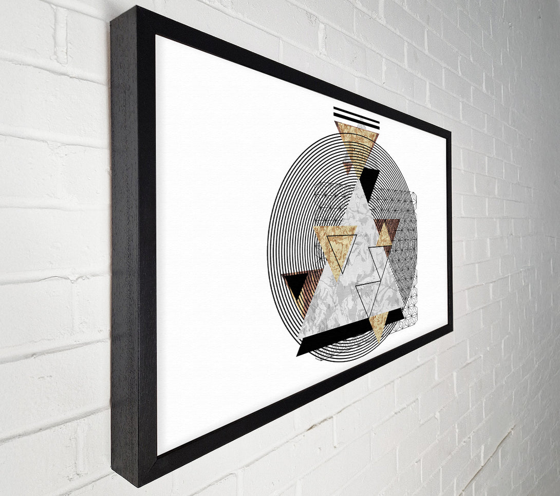  A Canvas Print of Pyramid Stack Canvas Wall Art