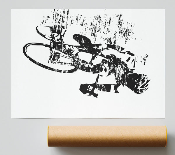 Cycle Rider Giclee Print