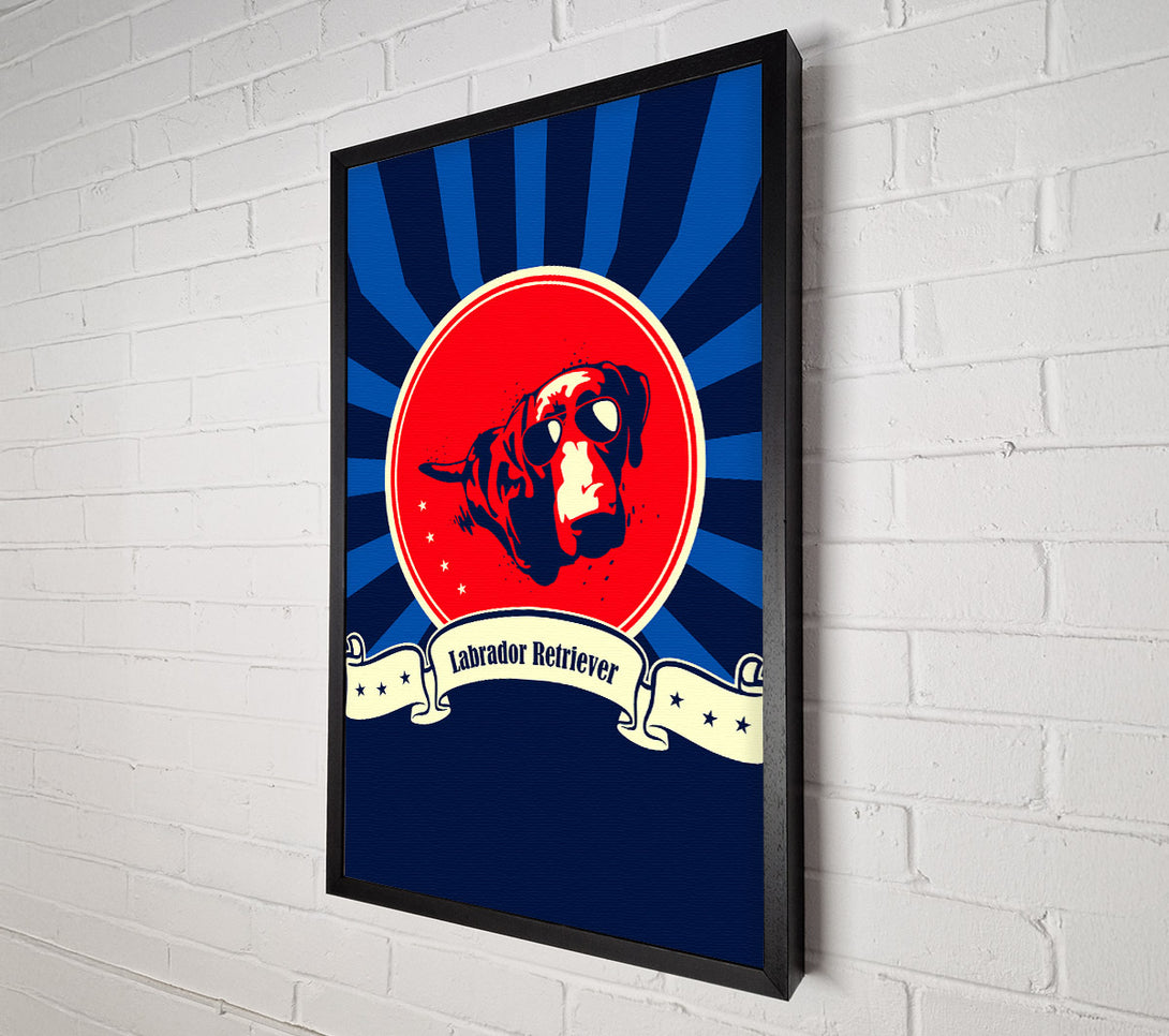  A Canvas Print of Labrador Retriever Canvas Art
