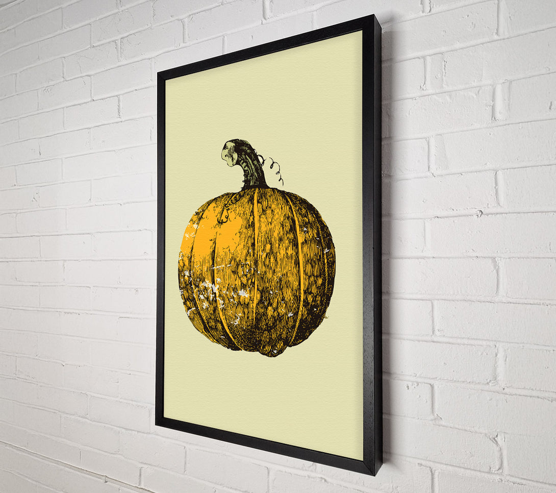  A Canvas Print of Pumkin Canvas Print