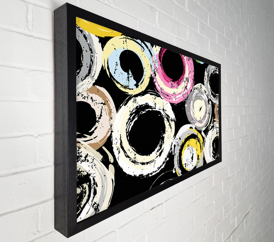  A Canvas Print of Circles Of Time Canvas Wall Art