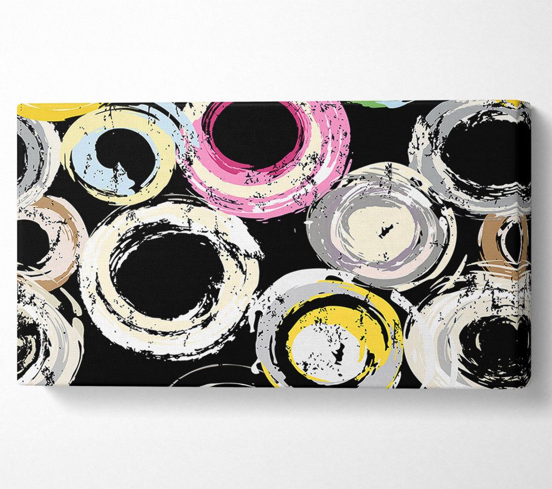  A Canvas Print of Circles Of Time Canvas Wall Art