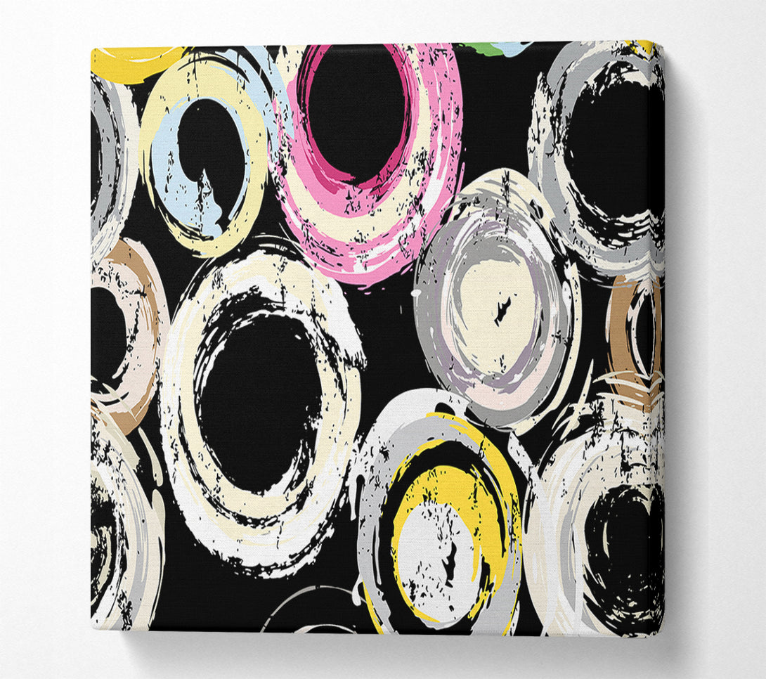  A Canvas Print of Circles Of Time Canvas Wall Art
