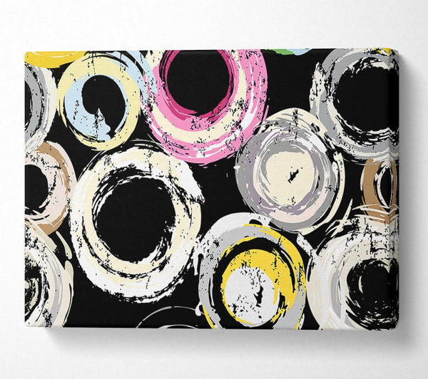  A Canvas Print of Circles Of Time Canvas Wall Art