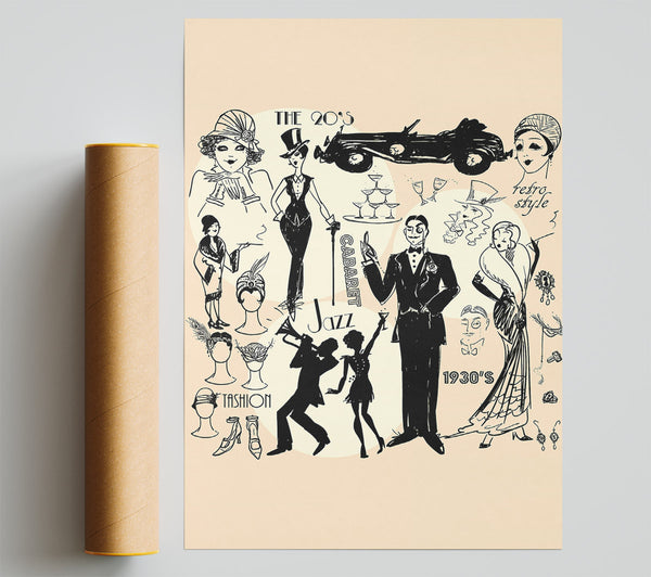 The 20'S Giclee Print