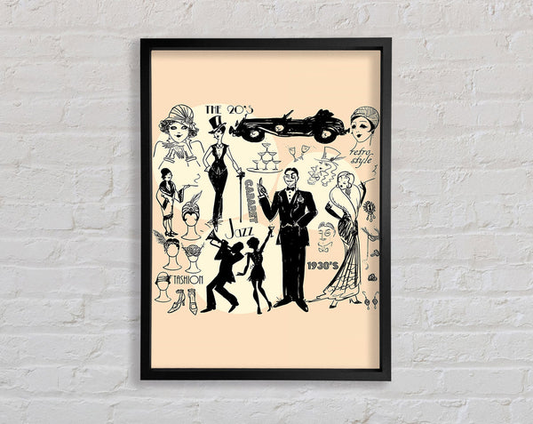 The 20's Framed Print