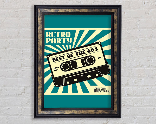 Best Of The 80's Framed Print