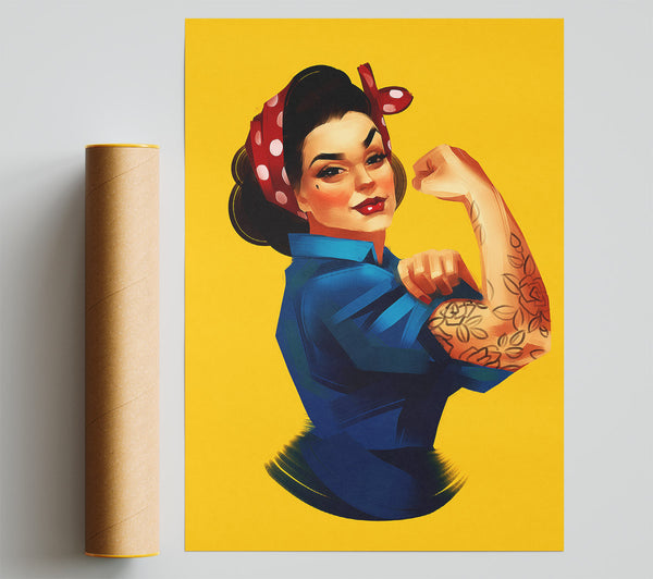 Woman You Can Do It Poster